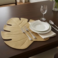 لباد طاولة ذهبي