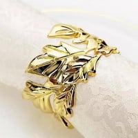 خاتم مناديل ذهبي