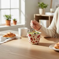 بايركس حلا صغير تدخل الفرن