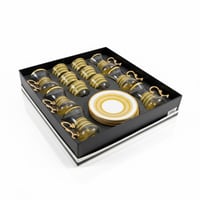 طقم بيالات وفناجيل 6 أشخاص