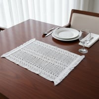 مفرش صينية دانتيل ٣٠*٤٥ سم