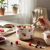 بايركس حلا صغير تدخل الفرن