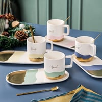 كاسات سراميك مذهبه