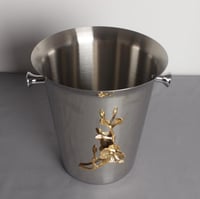 وعاء ثلج استيل