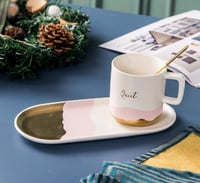 كاسات سراميك مذهبه