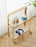 عربة ضيافة فاخرة قابلة للطي