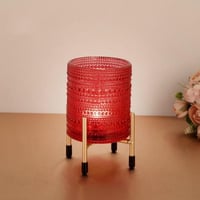 حامل شمعة زجاج