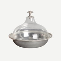 تمرية فضي غطاء أكريلك