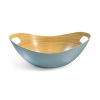 زبدية ملون خشب الخيزران