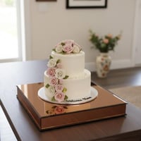 قاعدة مرايا للتقديمات فاخرة 40*40 سم