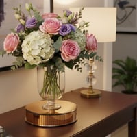 قاعدة مرايا مدور ذهبي 25 سم