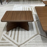 طقم طاولة أرضية 120x80 خشب لون بني كبيرة جودة عالي...