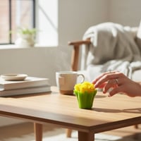 شمعة بإضاءة تعمل على البطارية