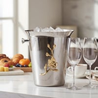 وعاء ثلج استيل