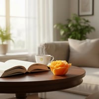 شمعة بإضاءة تعمل على البطارية