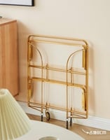 عربة ضيافة فاخرة قابلة للطي