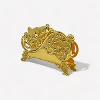 حامل مناديل ذهبي فاخر