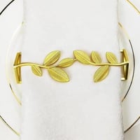 خاتم مناديل ذهبي