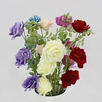 ورد زينة 6 ألوان