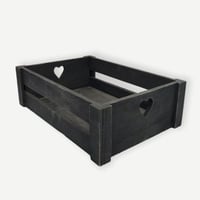 صندوق خشبي ملون