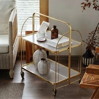 عربة ضيافة فاخرة قابلة للطي