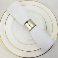 خاتم مناديل فضي