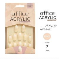 اوفيس اظافر تركيب جاهزة موديل اكريليك بألوان متعدد...