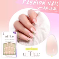 اوفيس اظافر تركيب جاهزة موديل فاشن نايل بألوان متع...