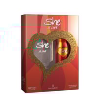 طقم شي از لوف , عطر + بخاخ مزيل عرق