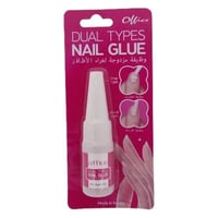 اوفيس- غراء أظافر بوظيفة مزدوجة فيأتي قطرات وفرشة