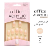 اوفيس اظافر تركيب جاهزة موديل اكريليك بألوان متعدد...