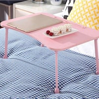 طاولة لابتوب خشبية أنيقة بدون فتحة الكوب