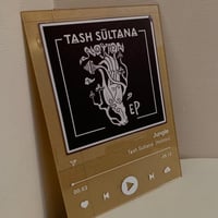 لوح اكريلك موسيقي يمكنك اختيار الاغنيه والصوره