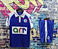 طقم الهلال كلاسيك الأزرق