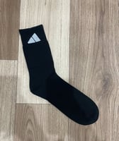 شراب نص الساق أسود