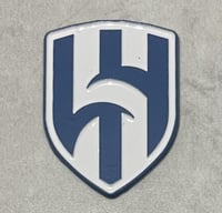 ستيكر معدني نادي الهلال