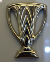 ستيكر معدني كأس النخبه فضي