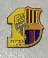 ستيكر معدني الاتحاد-برشلونة