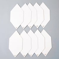 لوح خشب MDF شكل 4 مقاس 15*30 سم (1 حبة)