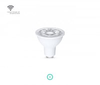 لمبة GU10 ذكية 345 لومين درجة لون الاضاءة 6500K-18...