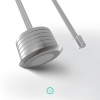 مفتاح خزائن لون فضي