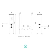 ليبرا (04) قفل باب ذكي