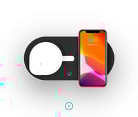 اوراين قاعدة ذكية للمكتب | شاحن لاسلكي مع كوب للحف...