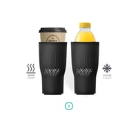 حامل أكواب و حافظ درجة الحرارة للسيارة VELA