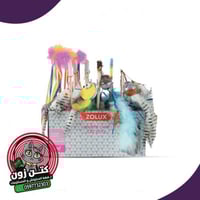 سنارة لعب للقطط اشكال متنوعه