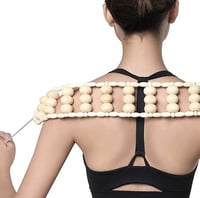 حزام تدليك خشبي