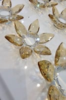 قاعدات كرستال (عسلي)