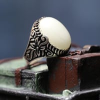 خاتم بحجر الفسفور المضيء F-076