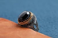 خاتم عقيق سليماني B-09