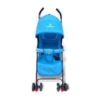 عربية مواليد قابلة للطي باللون الأزرق